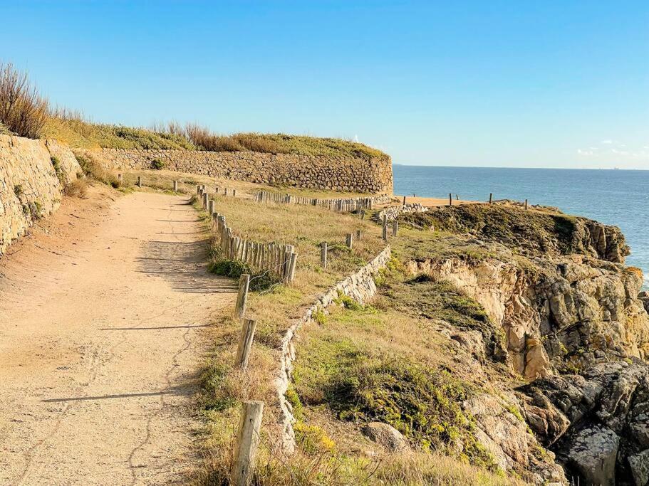 Unique ! Acces Direct A La Plage ! Duplex Avec Grand Solarium Batz-sur-Mer Exterior foto